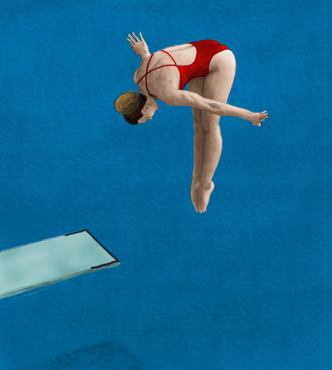 diving